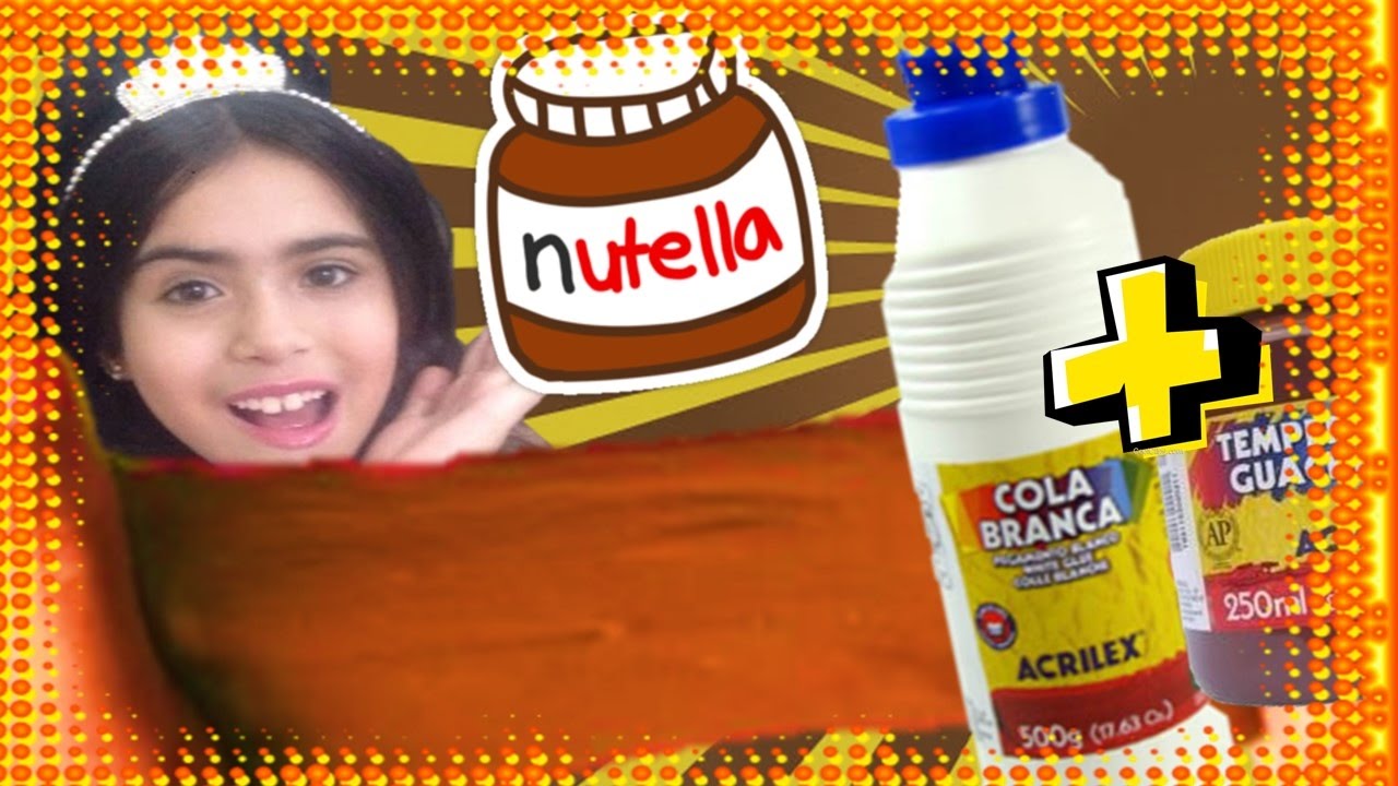 COMO FAZER AMOEBA DE NUTELLA FAKE TROLLE SEUS AMIGOS (SLIME, GELECA)