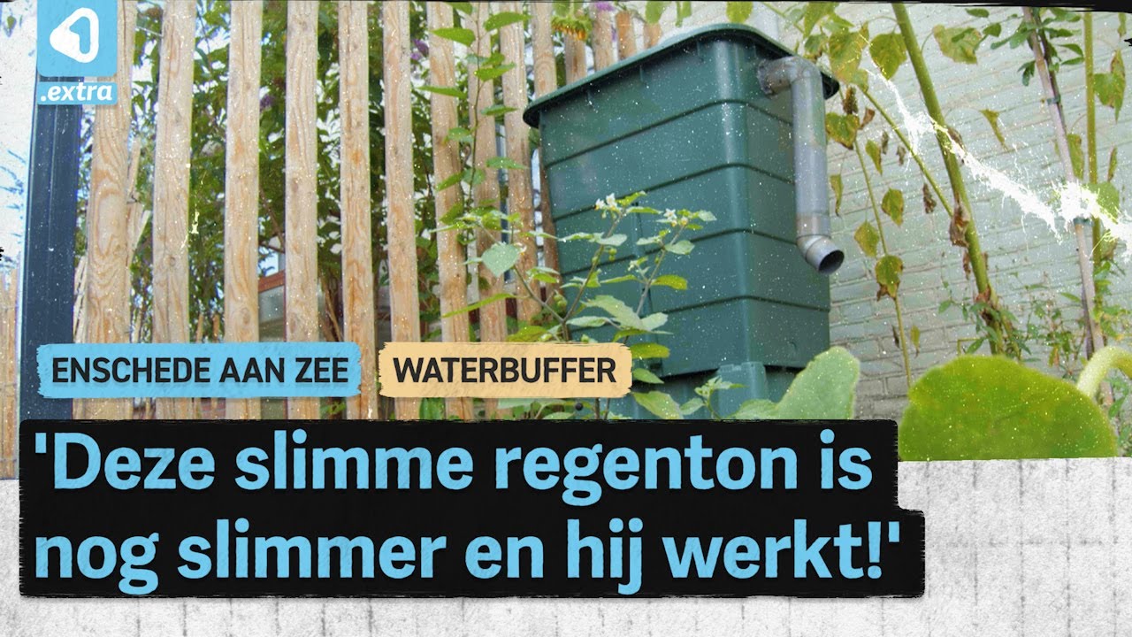 Slimme regenton: het nieuwe wapen tegen wateroverlast en verdroging