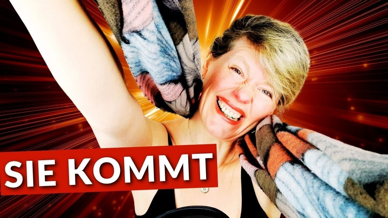 Wie sie sich fühlt, wenn sie kommt oder nicht kommt