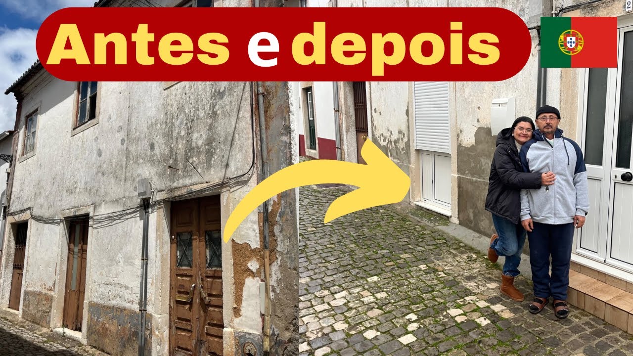 Olha como era… e olha como ficou | A casa que eu comprei em Portugal