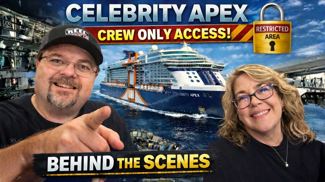 Последний день в море на лайнере Celebrity Apex | Доступ только для экипажа и обед в летней веран...