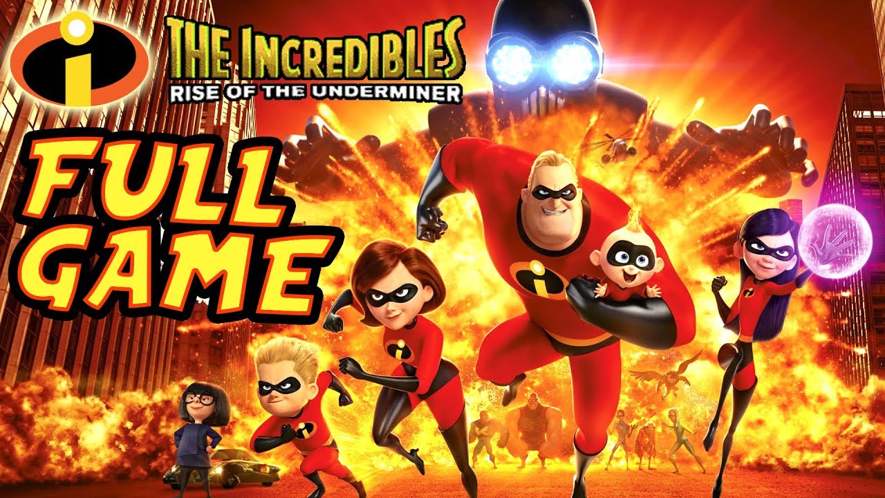 The Incredibles Rise of the Underminer FULL GAME Longplay  (PS2, Gamecube, XBOX, PC)