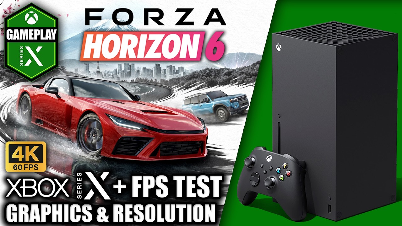 Forza Horizon 6 - Xbox Series X Gameplay + FPS Test
