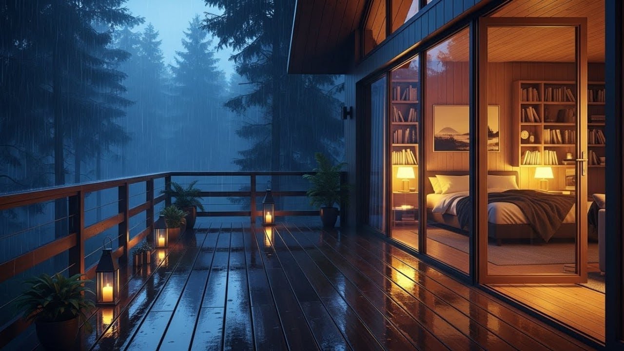 Gentle Rainfall in the Forest | Relax & Deep Rest