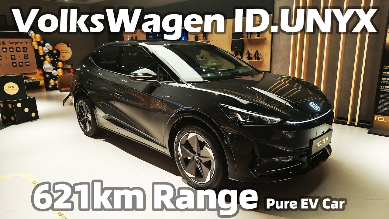 2024 New Volkswagen ID.UNYX 621km Range Pure EV Car - Big Bear Test Car