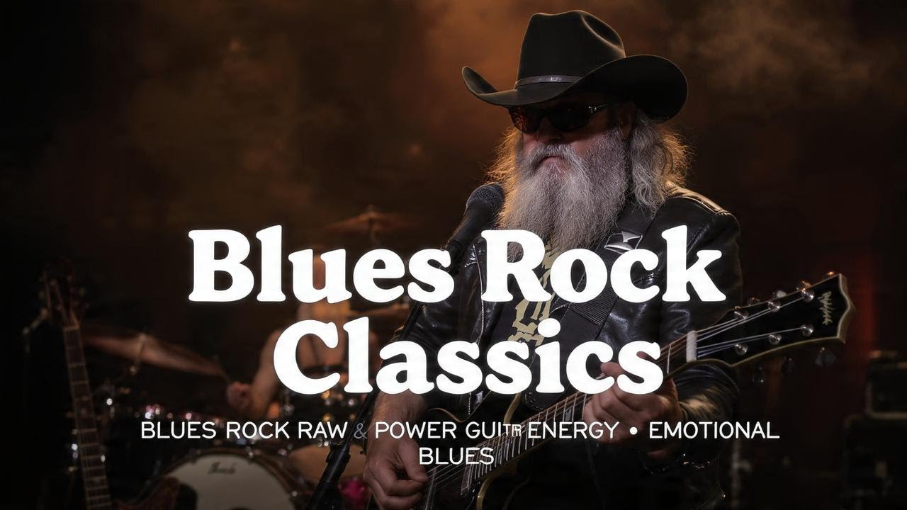 Eric Clapton, ZZ Top, Hendrix, The Animals Inspired Rock Blues & Soul Power