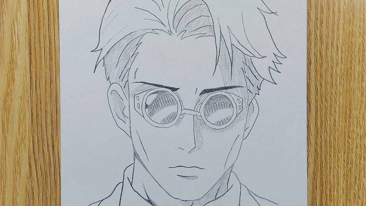 Cara menggambar Nanami kento | menggambar anime Jujutsu kaise