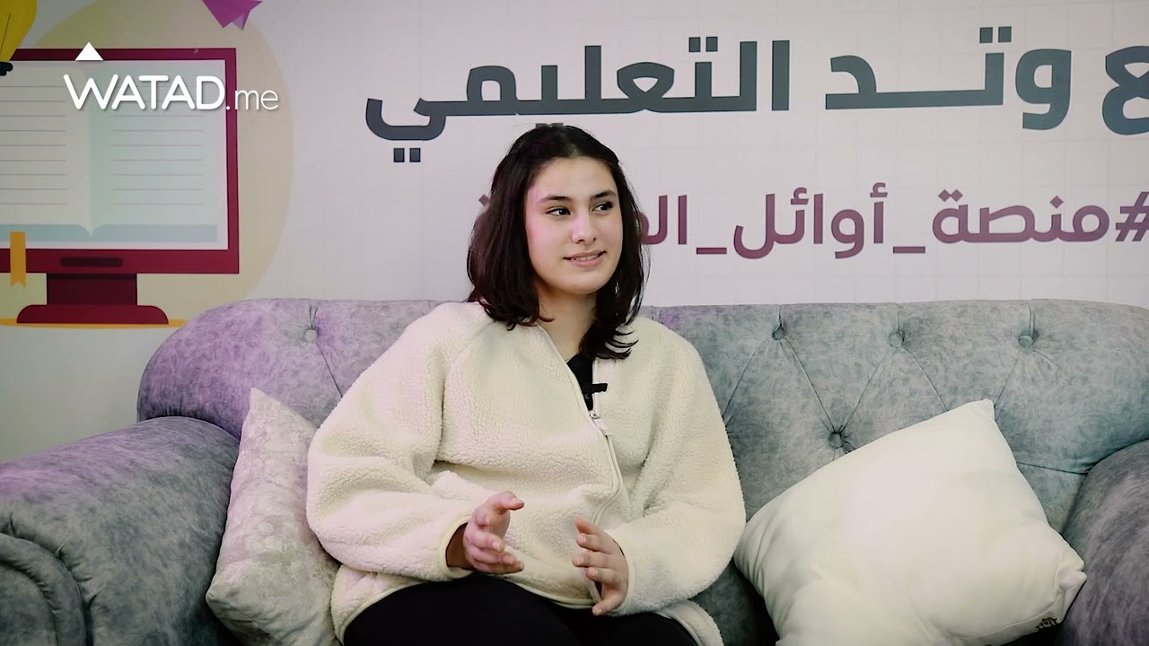 مقابلتي مع الطالبة سارة متوقع أوائل المملكة توجيهي 2008 نصائح هامة لكل طالب وطالبة مع أ.معاذ الحاوي