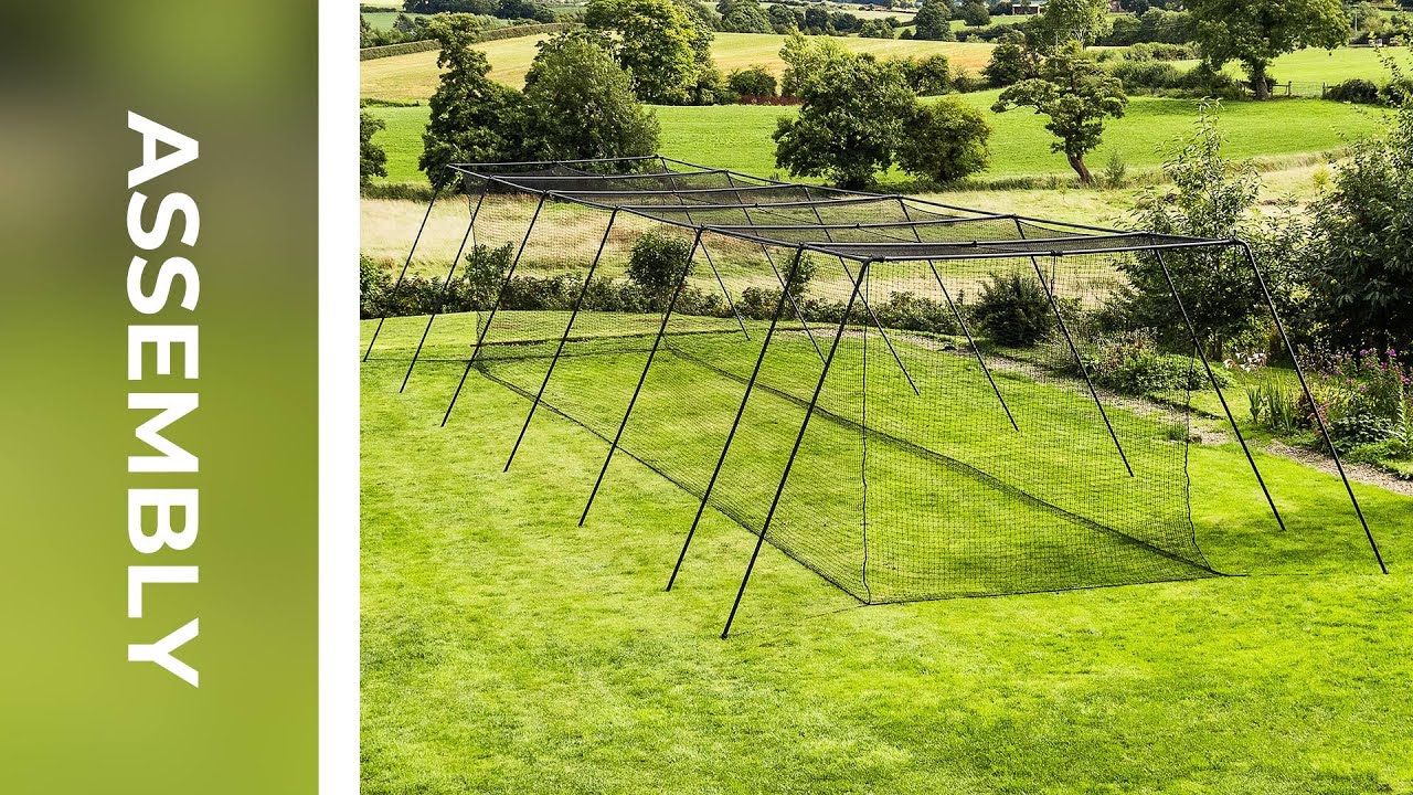 How To: Assemble FORTRESS Trapezoid Baseball Batting Cage | Net World Sports