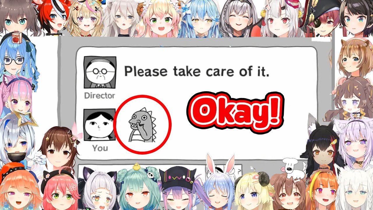 [Hololive] What will they do if the director asks them through private chat messages? [English Sub]