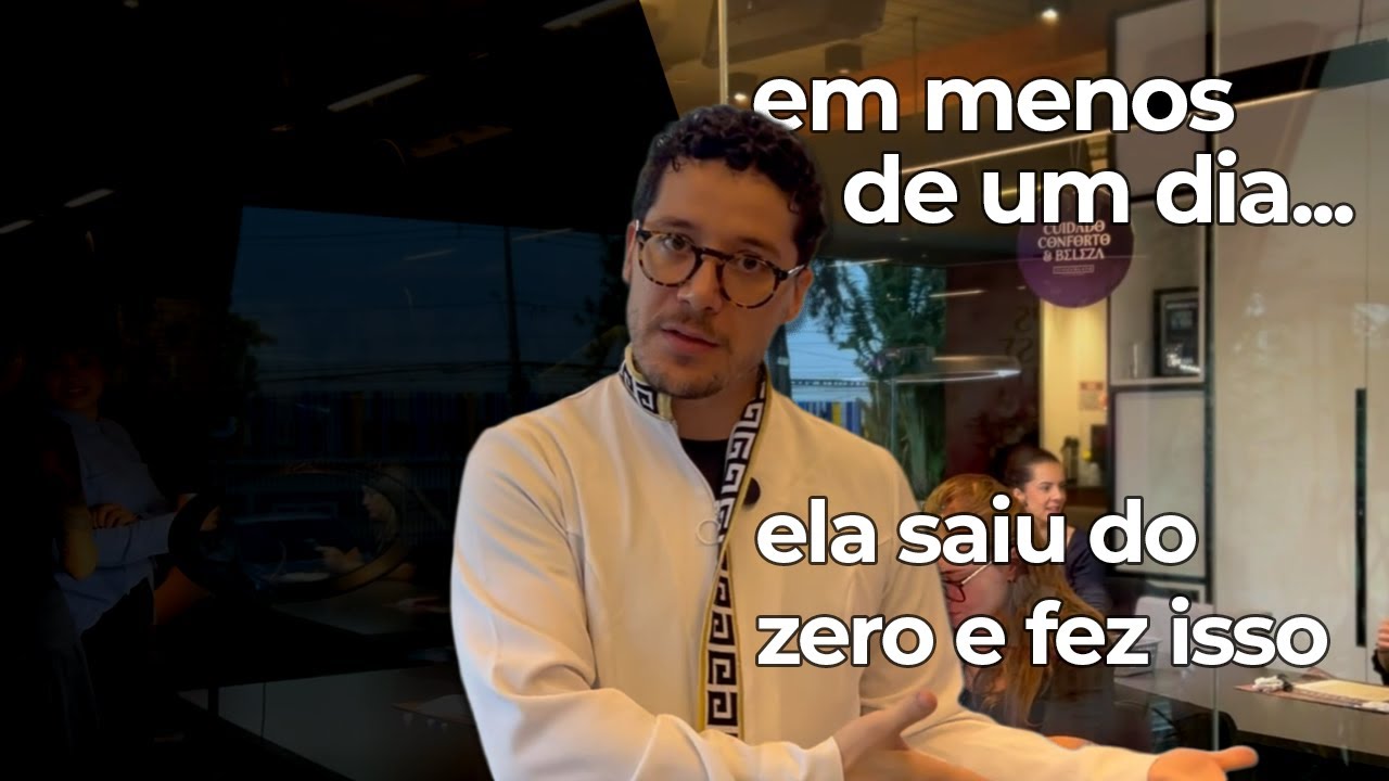 EM MENOS DE UM DIA...ELA SAIU DO ZERO E FEZ ISSO