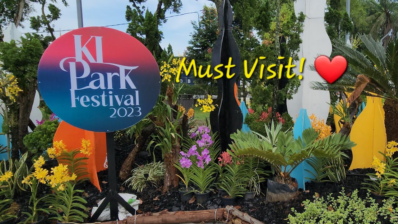 KL Park Festival 2023 #klparkfestival livestream Taman Tasik Titiwangsa Lake Garden Kuala Lumpur