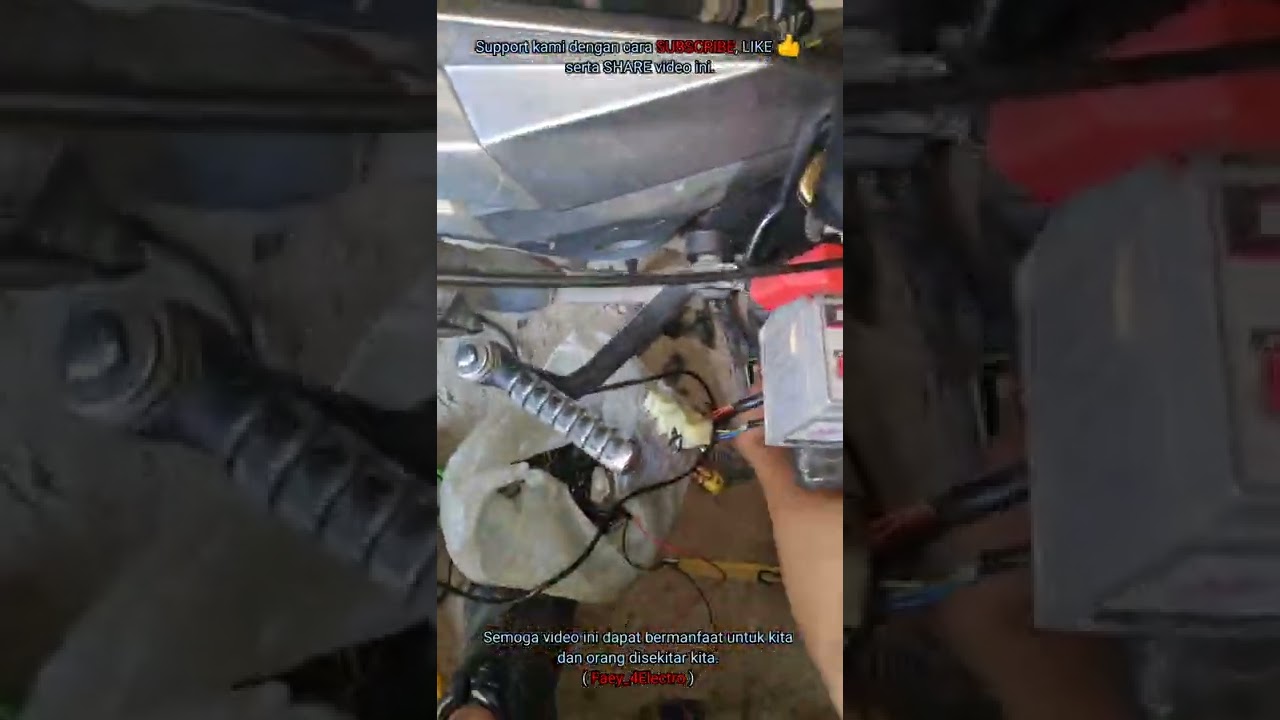 Perbaikan Supra X 125 FI (th 2018) korban malpraktek bengkel abal2 !!