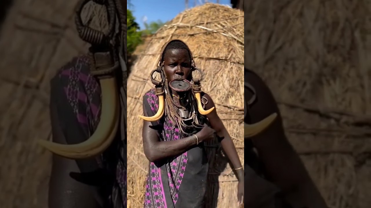 Tradisi Unik Suku Mursi di Ethiopia