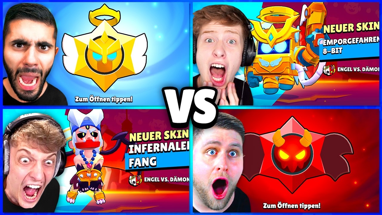 4000x ENGEL vs DÄMONEN STARR DROPS Opening Battle! 😱