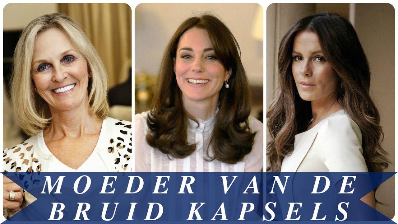Moeder van de bruid kapsels