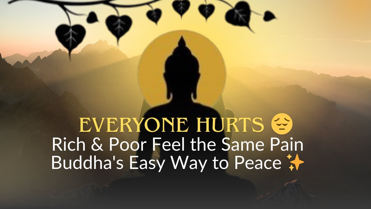 Everyone Hurts 😔 No One Is Truly Happy – Simple Buddha Song | English Motivational Peace Music 2026