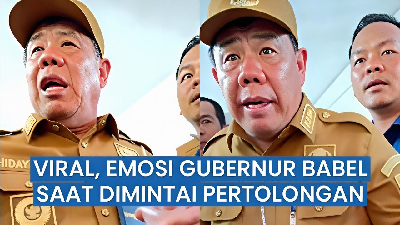 Emosi Gubernur Babel Saat Dimintai Tolong Seorang Ibu Jadi Sorotan