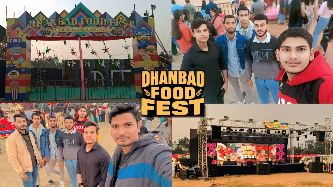 Dhanbad Biggest Food Fest 2025 🫕 Golf Ground Dhanbad | Rahul Das Vlogs 