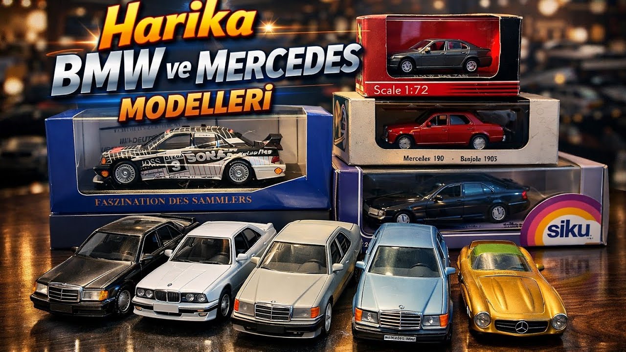 BMW & Mercedes Koleksiyon Modelleri | Gerçek Alman Klasikleri | Model İncelemeleri