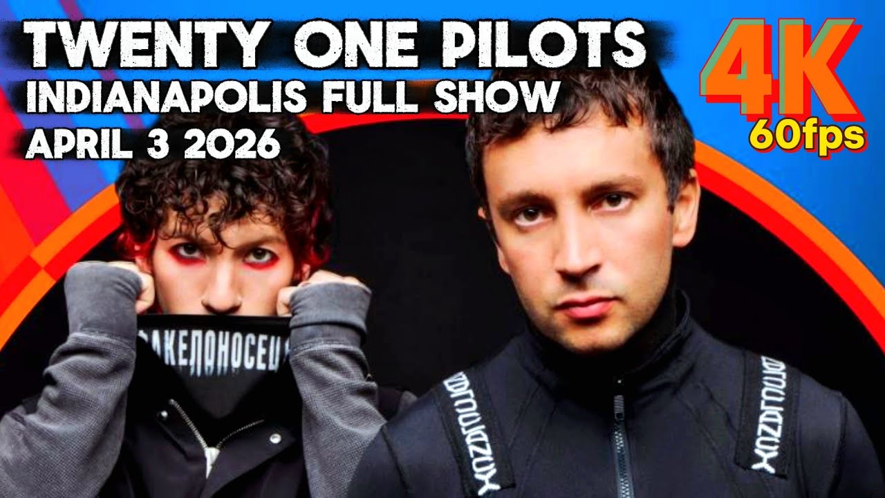 Twenty One Pilots FULL SHOW | Indianapolis Indiana | April 3 2026 | AT&T Block Party | 4K 60FPS