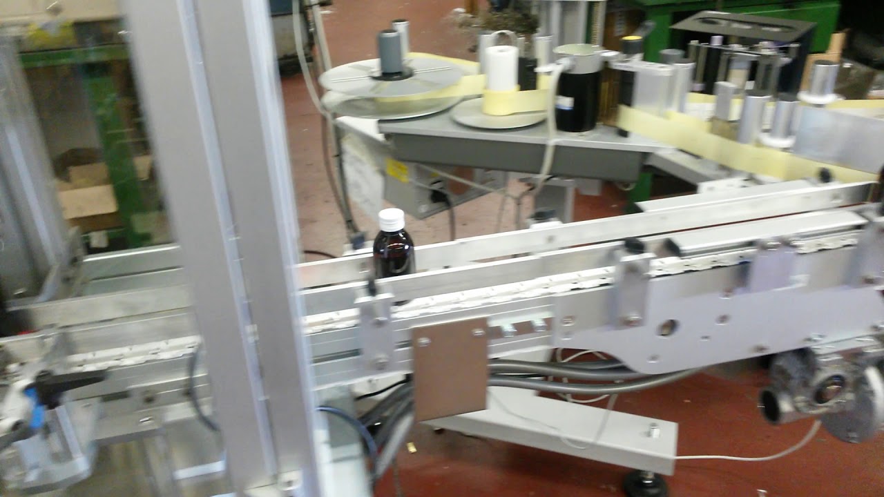Ligne remplissage & bouchage flacons - Comas