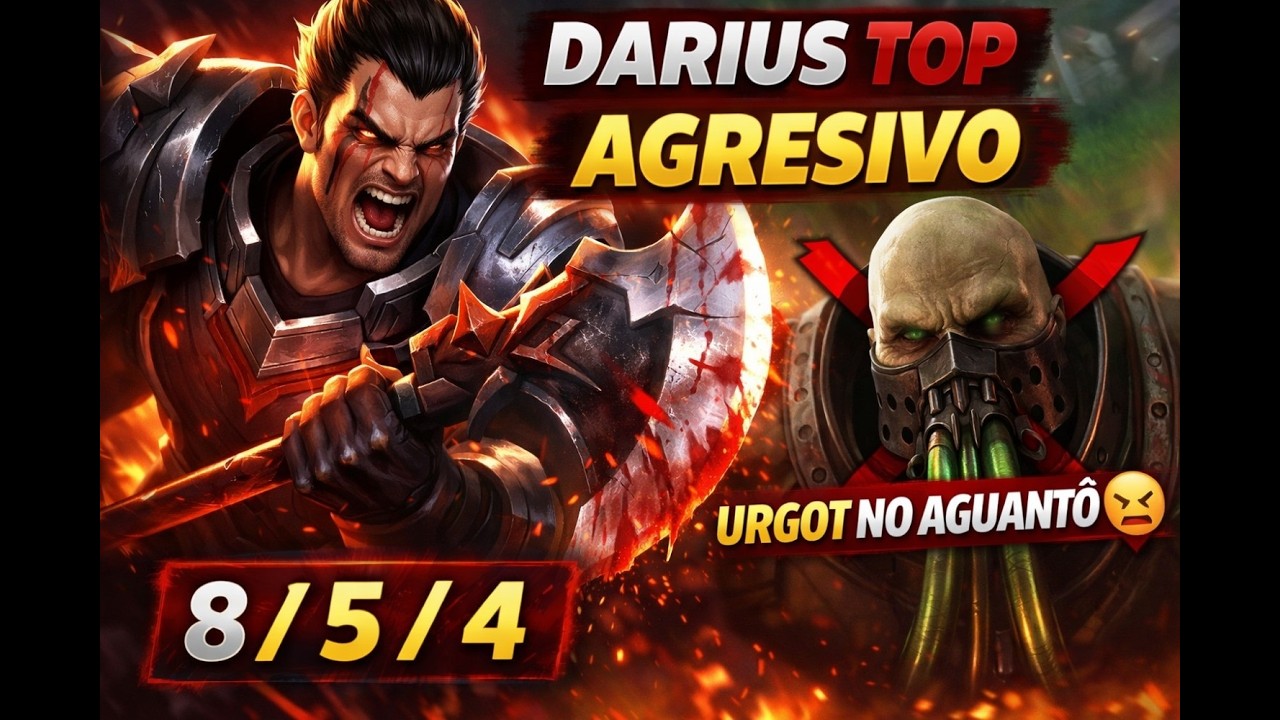 El VERDUGO de la Toplane 🪓 Darius Destruyendo en Wild Rift