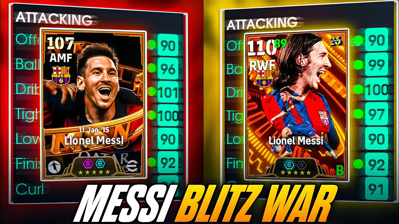MESSI BLITZ SHOWDOWN — I Exposed the Real OP Card 😈🔥
