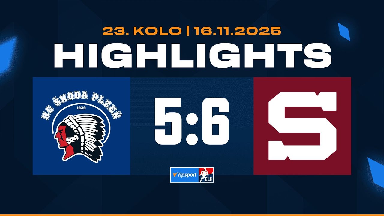 Highlights | HC &Scaron;koda Plzeň vs. HC Sparta Praha 5:6 | 16.11.2025