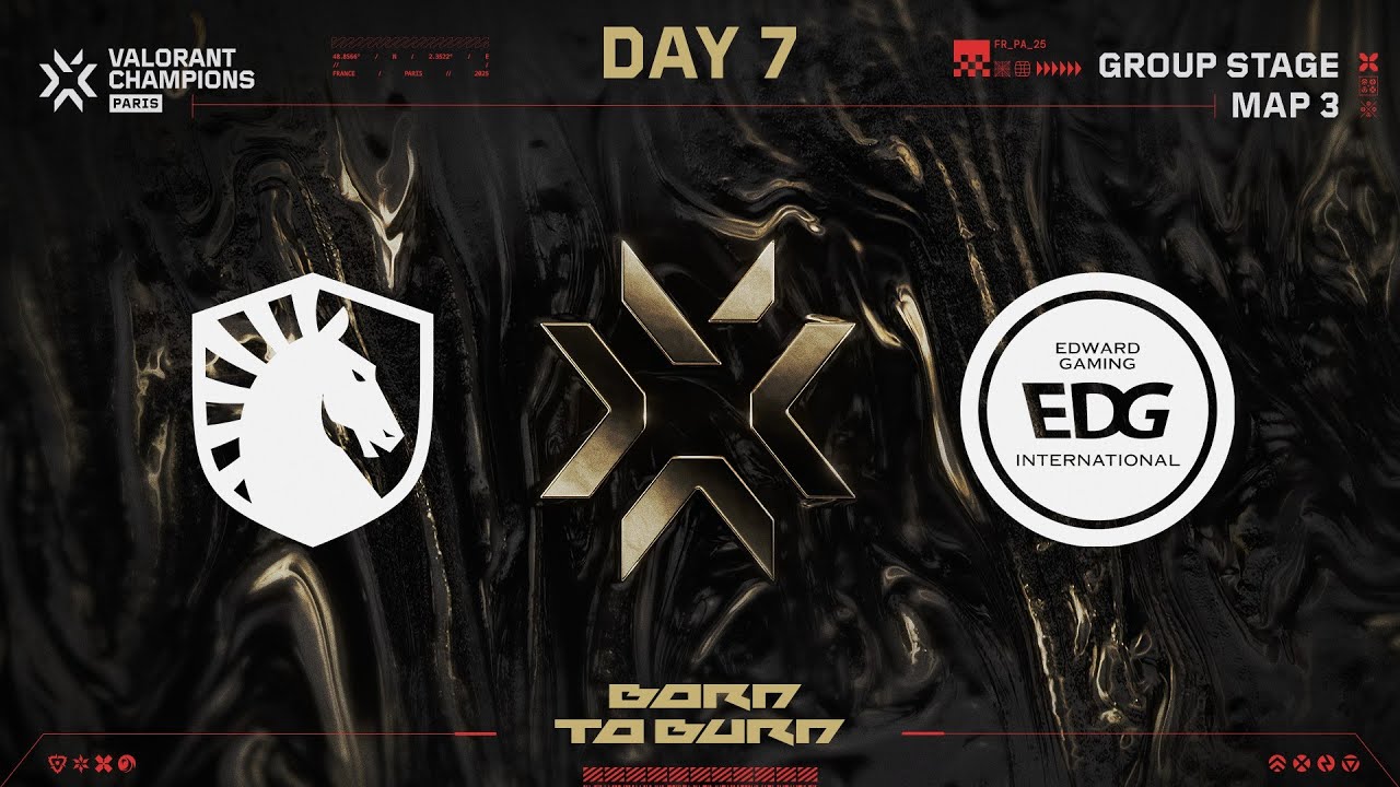 TL vs. EDG &mdash; VALORANT Champions Paris &mdash; Group Stage &mdash; Map 03