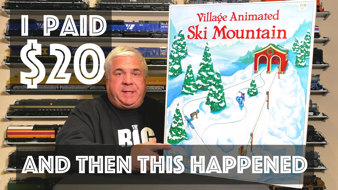 Ski Mountain, часть 1 | Распаковка и обзор анимационного набора Department 56 Village | @TheBigCr...
