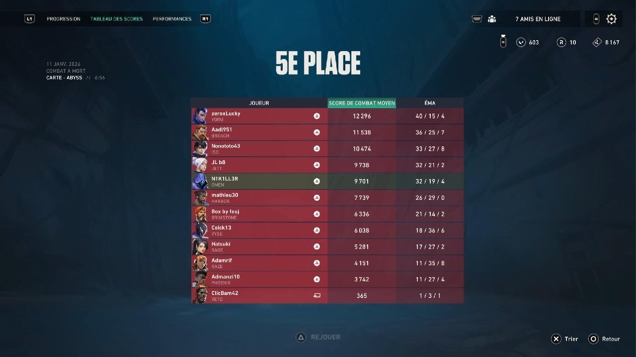 VALORANT ps5 Ranked je suis l'intru du lobby 🤣
