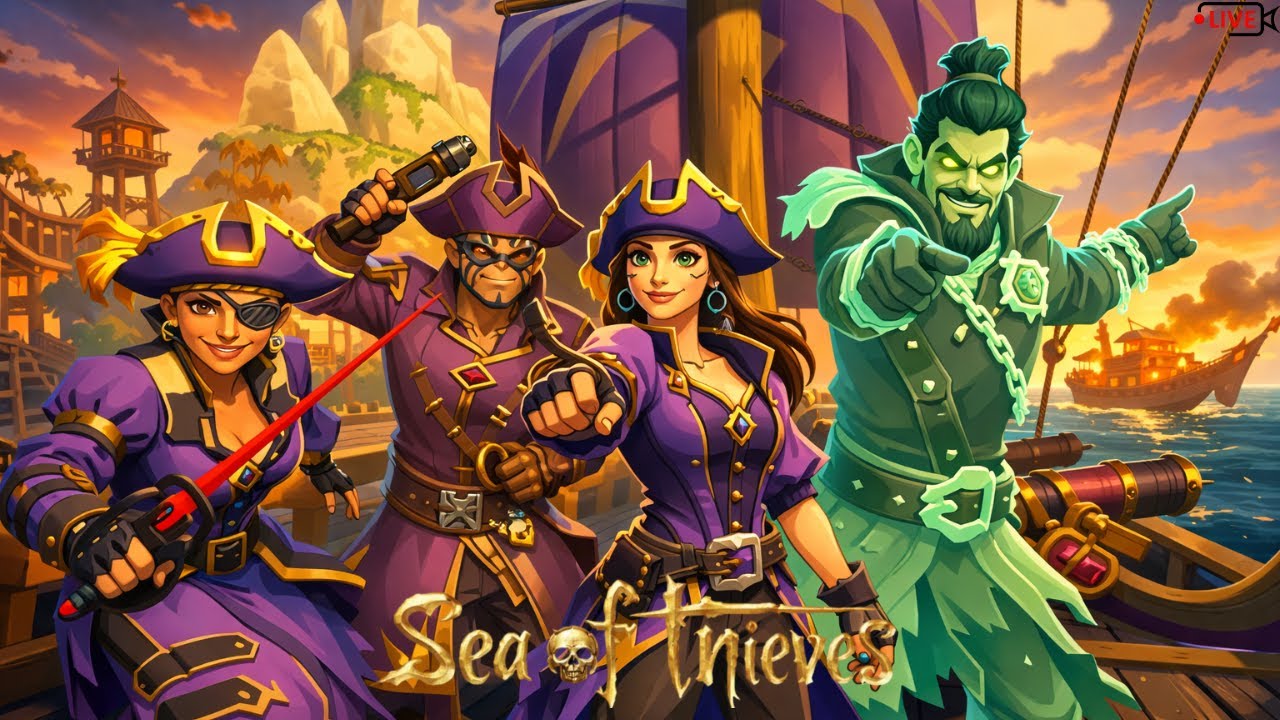 Dominating the Sea of Thieves | LIVE