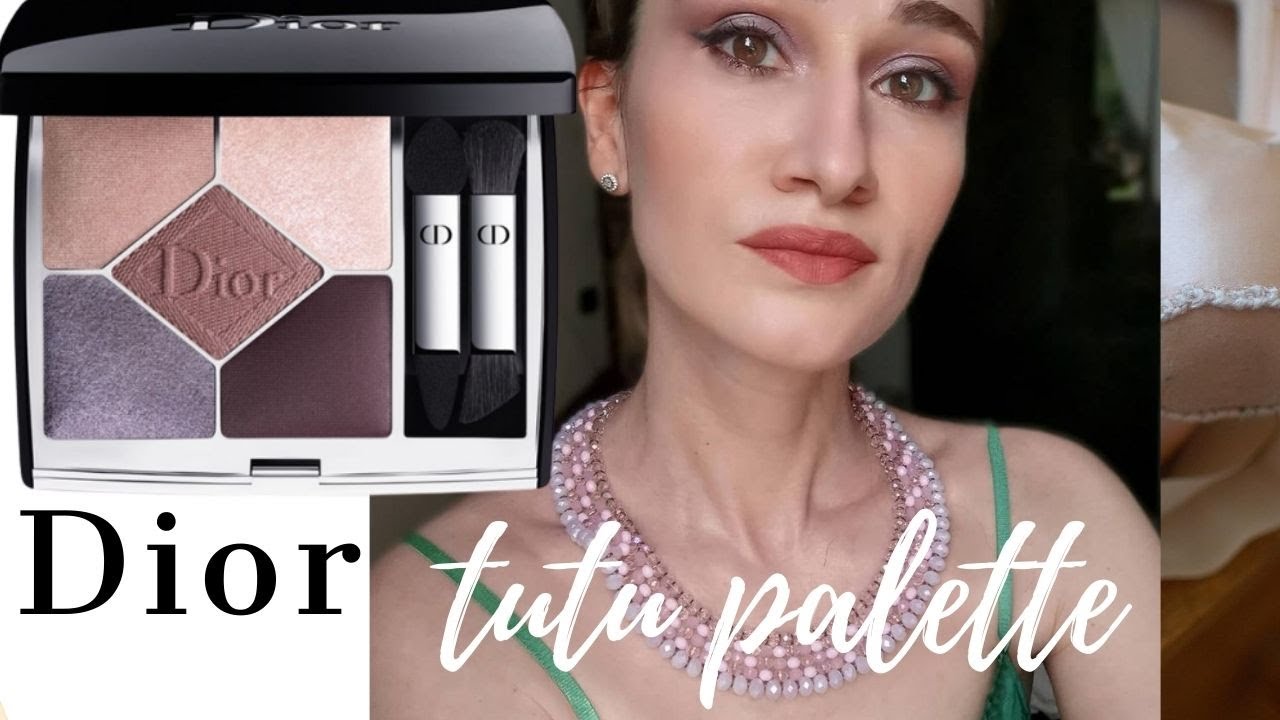 NEW DIOR TUTU 769 EYESHADOW PALETTE | 5 COULEURS COUTURE 2020| SWATCH REVIEW MAKEUP LOOK #diormakeup