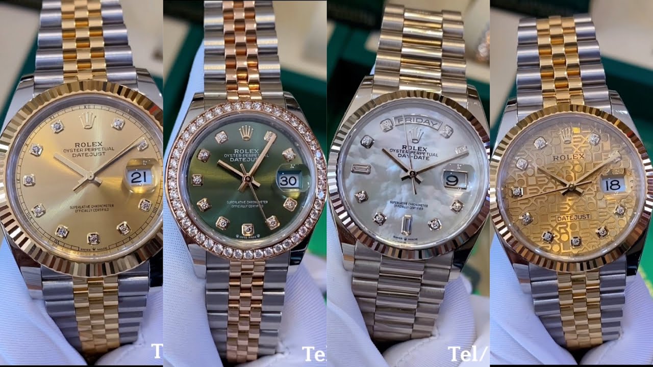 Tr&ecirc;n tay 5 mẫu Đồng hồ Rolex ch&iacute;nh h&atilde;ng sẵn New v&agrave; Lướt | Dương Luxury