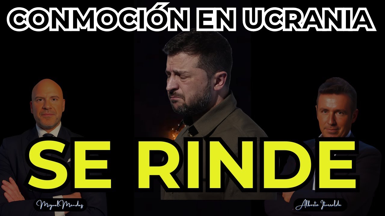 CONMOCIÓN EN UCRANIA. ZELENSKY SE RINDE. TRUMP CEDE EN GROENLANDIA. RUSIA SE POSICIONA CON EEUU