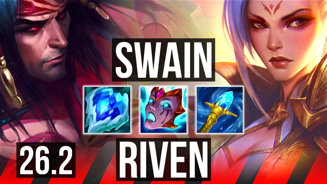 SWAIN vs RIVEN (TOP) | EUW Master | 26.2