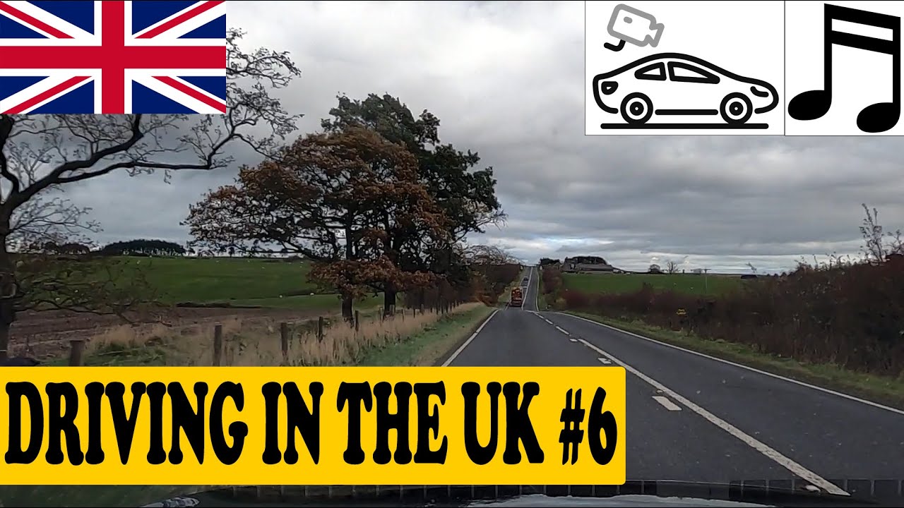 #378 Driving from Durham to Whitby, UK