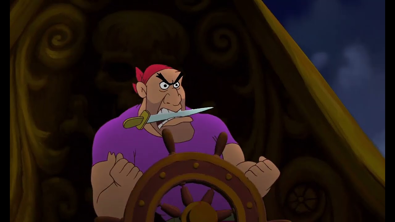 Peter pan en regreso al pa&iacute;s de nunca jam&aacute;s: El Capit&aacute;n Garfio secuestra a Jane