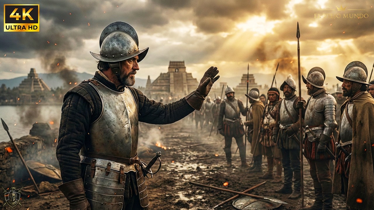 Con 500 Hombres Contra un Imperio: La Epopeya de Hernán Cortés Contra el Imperio Azteca | Documental