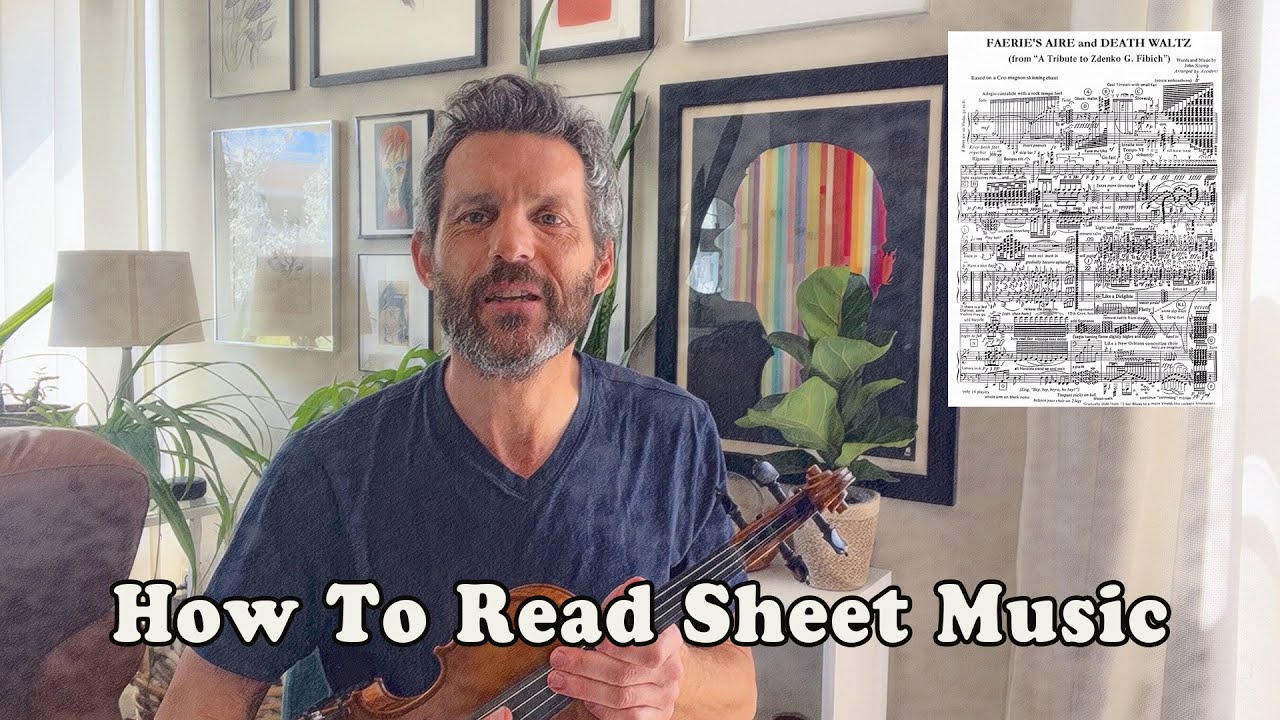 How To Read Sheet Music - Fiddle Lesson
