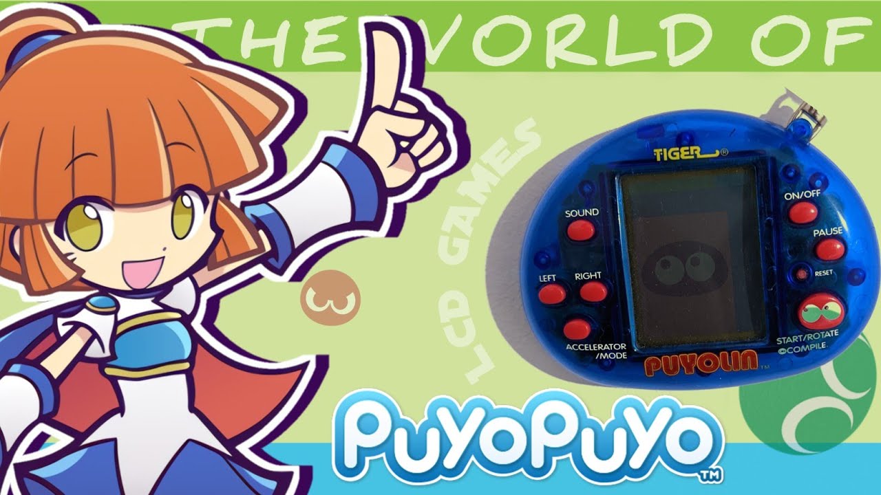 The World of Puyo LCD Games
