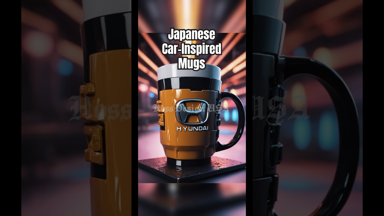 Japanese Car-Inspired Mugs #products #trending #cup  #car
