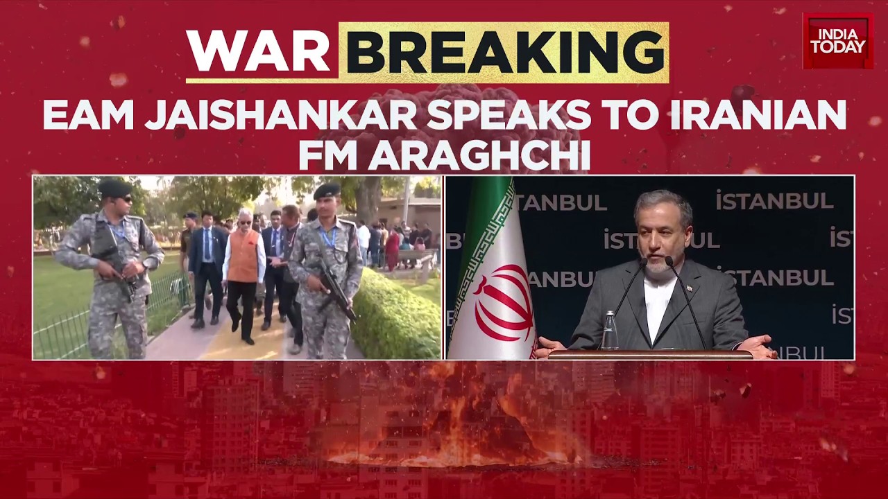 EAM S Jaishankar Holds Detailed Talks With Iranian Foreign Minister Araghchi Amid West Asia War
