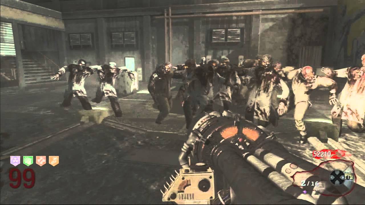 راوند 100 بلاك اوبس زومبي |Round 100 Blackops zombie