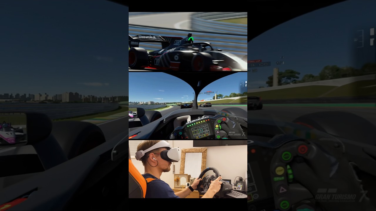 Super Formula flat out at Interlagos 🔥🏎️ #GT7 #simracing