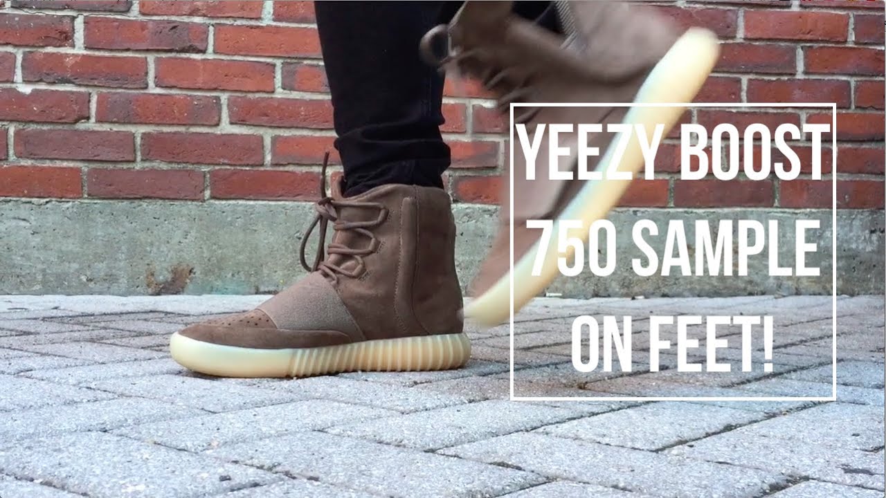 Brown Yeezy Boost 750 On Foot Review!