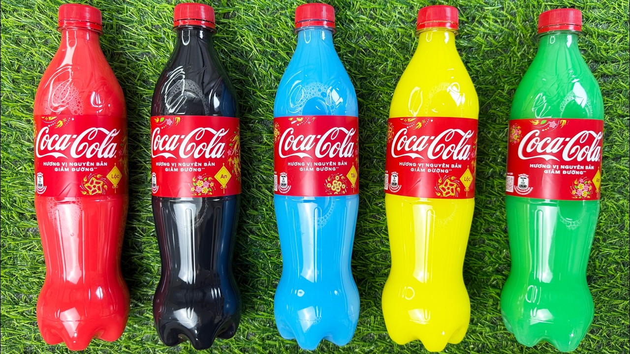 EXPERIMENT: Big Toothpaste Eruption from Giant Coca-Cola Rocket, Mtn Dew, Fanta, Cola and Mentos