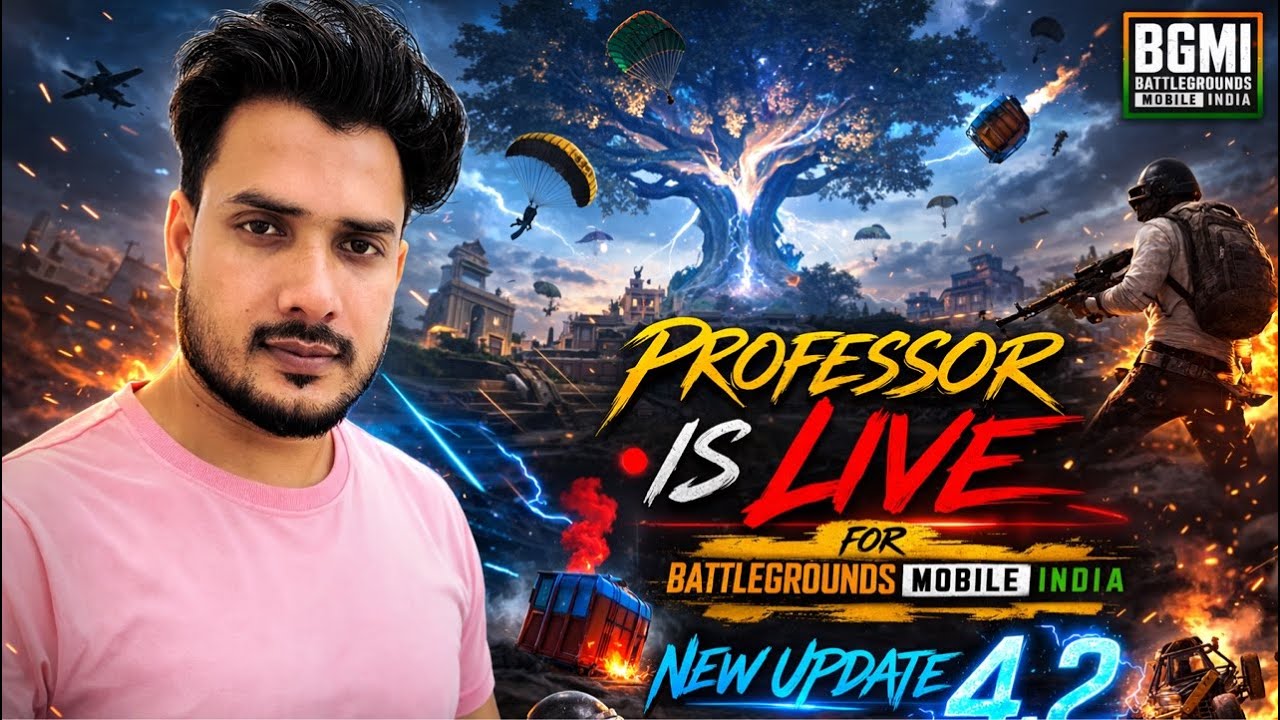 Professor is live❤️ come guys and join us🥰🥰❤️ #pubgmobile # bgmi #livestream