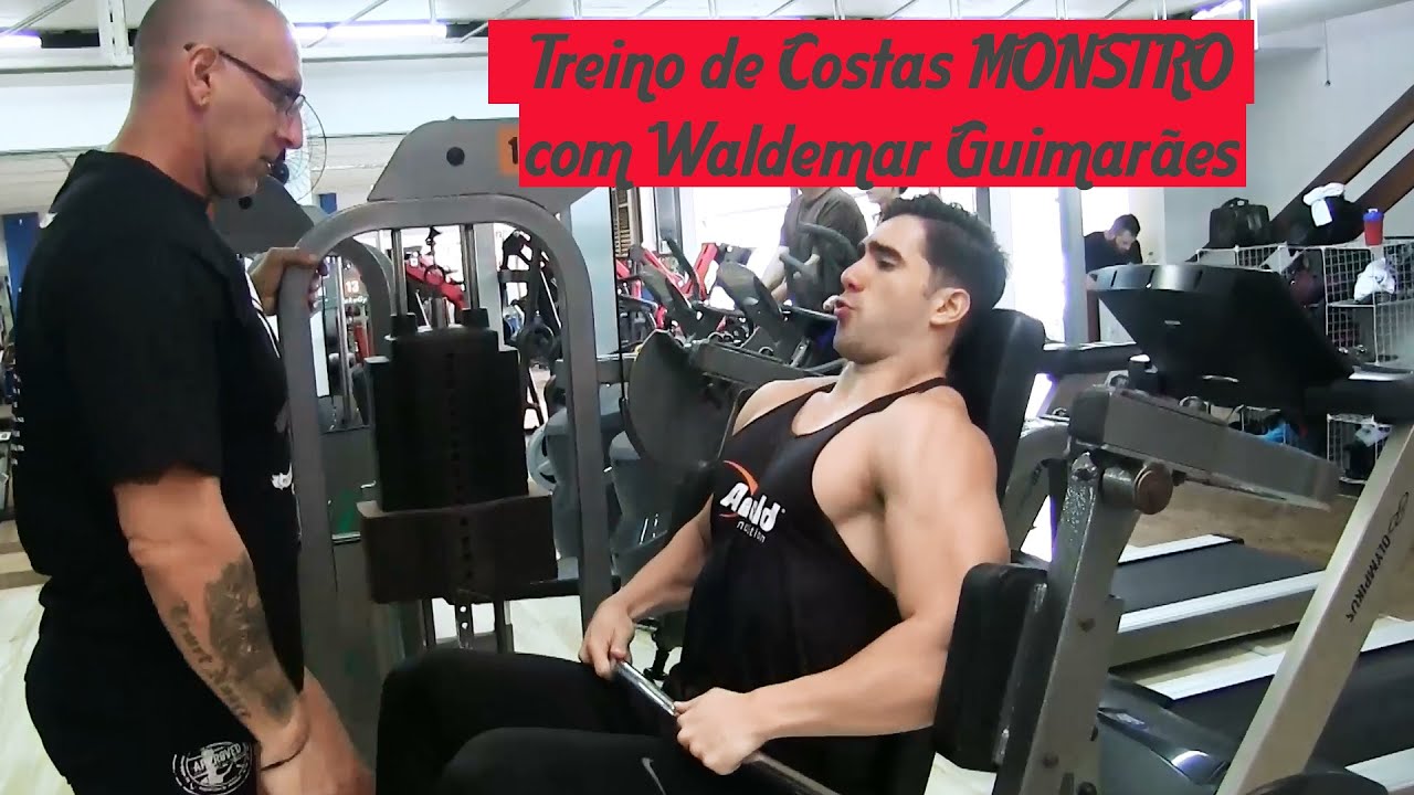 Treino de Costas Monstro com Waldemar Guimarães